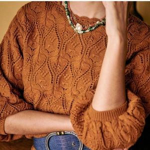Sézane Sailor Sweater size M Camel